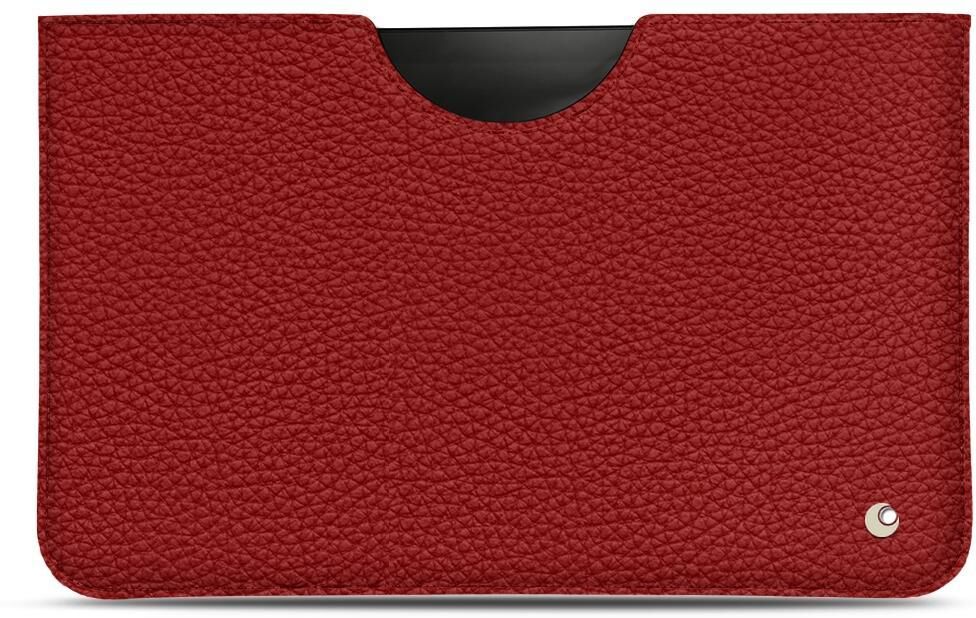 noreve custodia in pelle samsung galaxy tab s6 lite ambition tomate