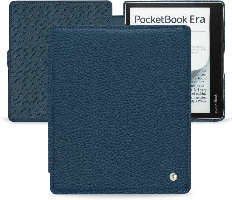 noreve custodia in pelle pocketbook era ambition indigo