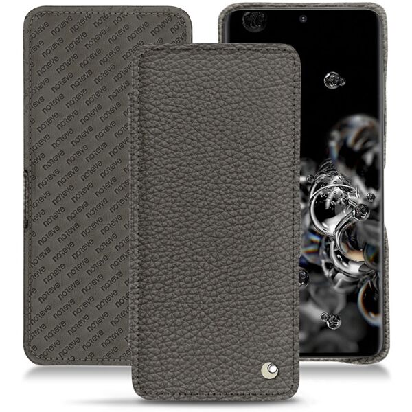 noreve custodia in pelle samsung galaxy s20+ 5g ambition anthracite