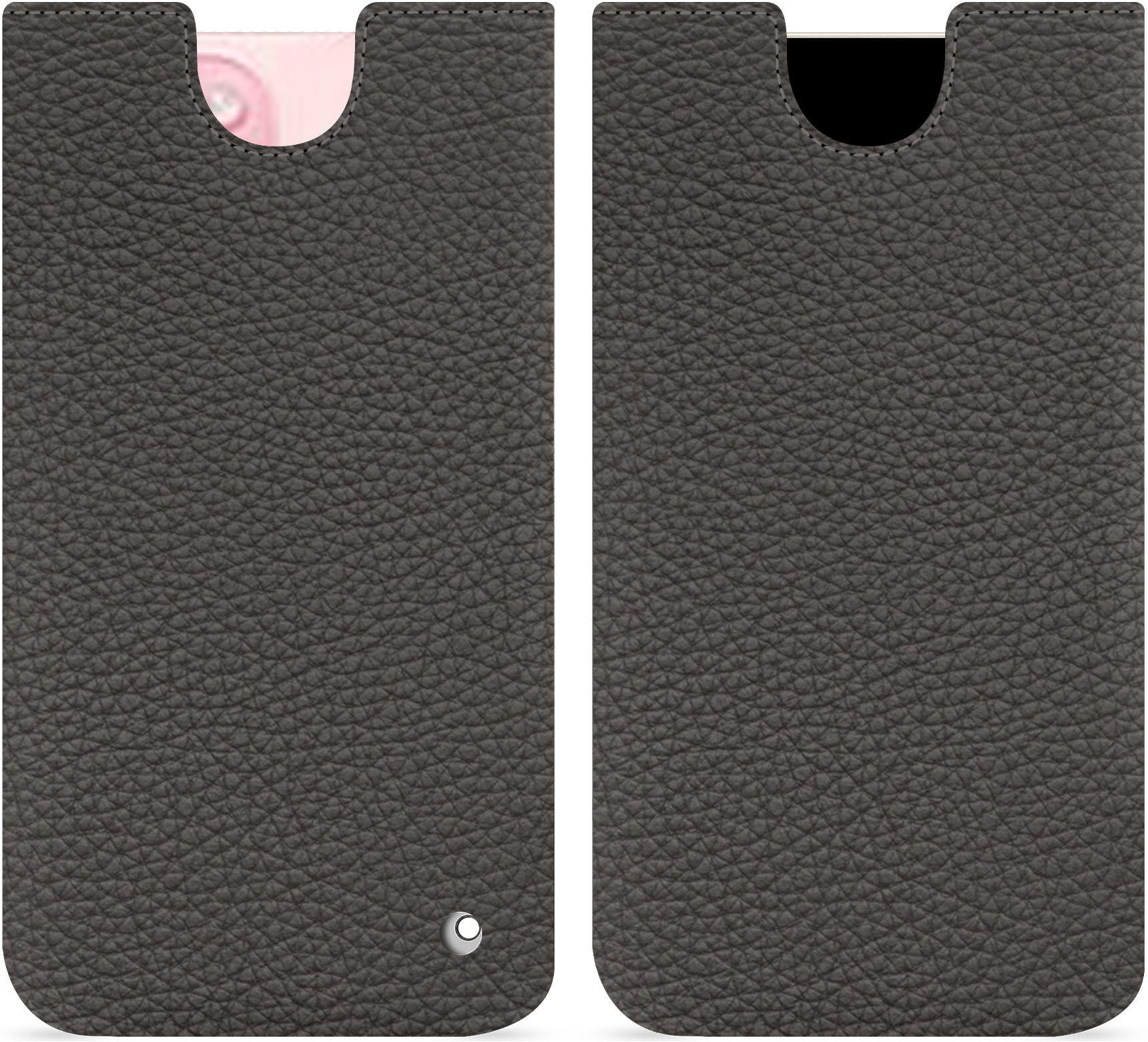 Noreve Custodia in pelle Apple iPhone 15 Ambition Anthracite