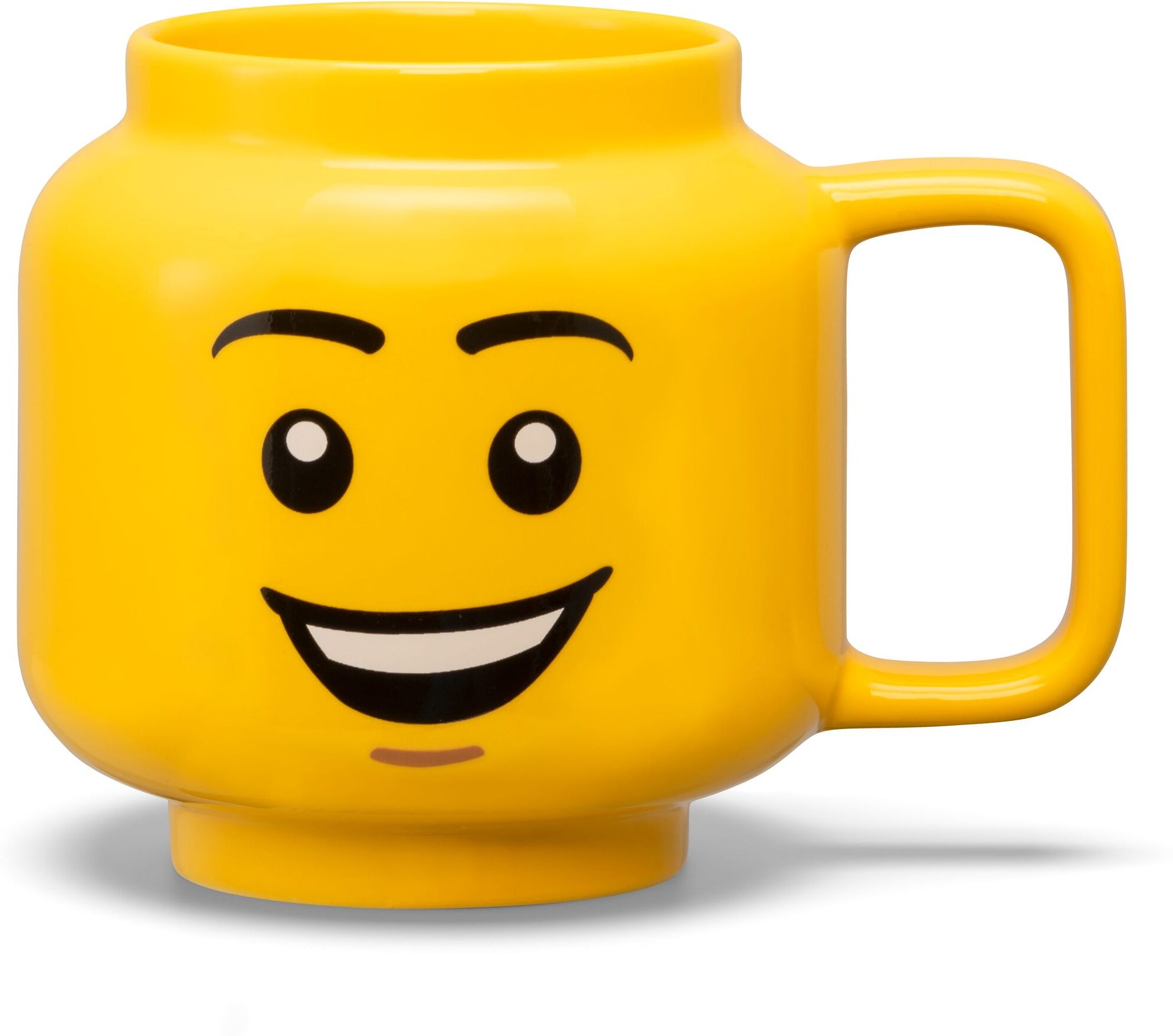 Lego Tazza grande in ceramica con volto di bambino sorridente