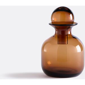 La Redoute Interieurs Bottiglia di Vetro Ambrato - Design Vintage La Redoute Interieurs Bottiglia di Vetro Ambrato - Design Vintage