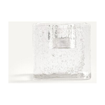 AM.PM Candeliere in vetro soffiato a mano, altezza 8 cm, CASARE AM.PM Candeliere in vetro soffiato a mano, altezza 8 cm, CASARE