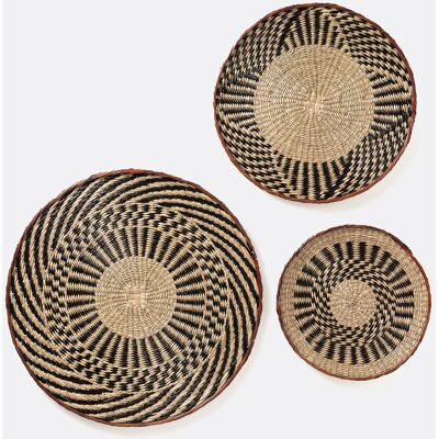 Set di Decorazioni Murali LA REDOUTE INTERIEURS - Multicolore - 3 Pezzi Set di Decorazioni Murali LA REDOUTE INTERIEURS - Multicolore - 3 Pezzi