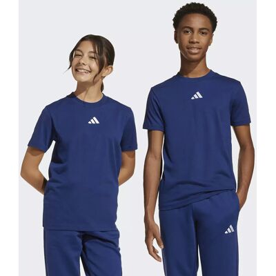 Adidas Essentials Bambini Blu - T-Shirt Adidas Essentials Bambini Blu - T-Shirt