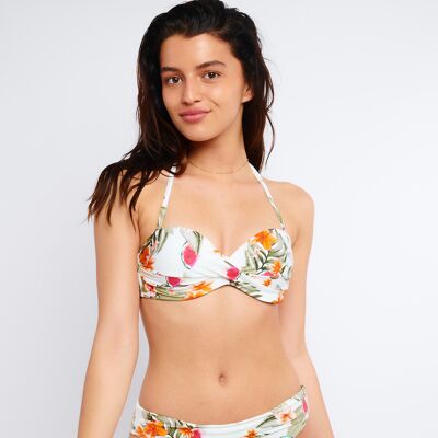 BANANA MOON Reggiseno per bikini a fascia Sakata Palmrosed BANANA MOON Reggiseno per bikini a fascia Sakata Palmrosed