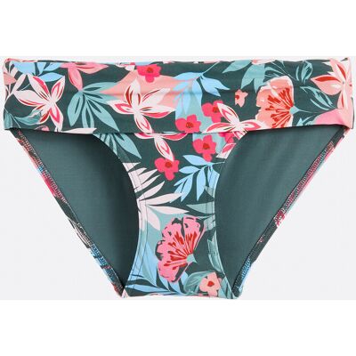 ANNE WEYBURN Slip da bagno con risvolto a stampa floreale ANNE WEYBURN Slip da bagno con risvolto a stampa floreale