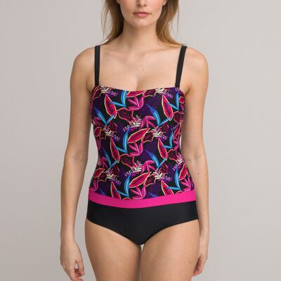 ANNE WEYBURN Costume intero, bustier, stampa floreale ANNE WEYBURN Costume intero, bustier, stampa floreale
