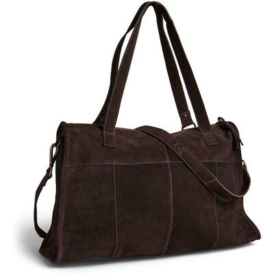 PIECES Shopping bag grande in pelle scamosciata, Lula PIECES Shopping bag grande in pelle scamosciata, Lula