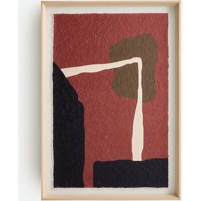 LA REDOUTE INTERIEURS Tela stampata, incorniciata, larghezza 70 x altezza 100 cm, JERAPAH LA REDOUTE INTERIEURS Tela stampata, incorniciata, larghezza 70 x altezza 100 cm, JERAPAH