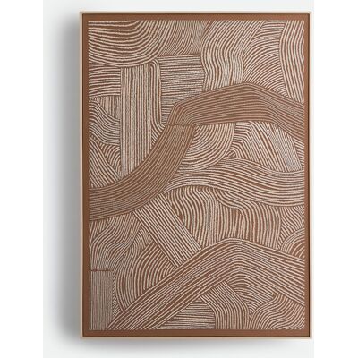 LA REDOUTE INTERIEURS Quadro stampato in 3D, larghezza 85 x altezza 120 cm, DUNA LA REDOUTE INTERIEURS Quadro stampato in 3D, larghezza 85 x altezza 120 cm, DUNA