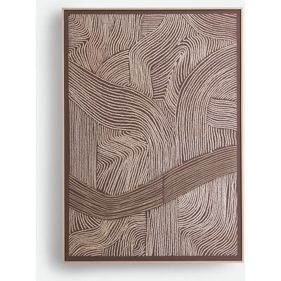 LA REDOUTE INTERIEURS Quadro stampato in 3D, larghezza 85 x altezza 120 cm, DUNA LA REDOUTE INTERIEURS Quadro stampato in 3D, larghezza 85 x altezza 120 cm, DUNA