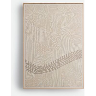 LA REDOUTE INTERIEURS Quadro stampato in 3D, larghezza 85 x altezza 120 cm, DUNA LA REDOUTE INTERIEURS Quadro stampato in 3D, larghezza 85 x altezza 120 cm, DUNA