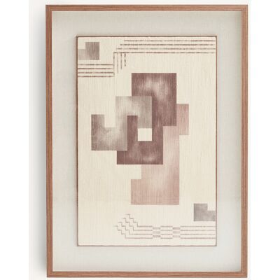 AM.PM Quadro con stampa geometrica su tela, ADRIANO AM.PM Quadro con stampa geometrica su tela, ADRIANO
