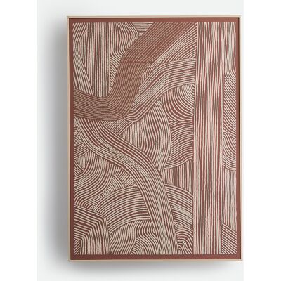 LA REDOUTE INTERIEURS Quadro stampato in 3D, larghezza 85 x altezza 120 cm, DUNA LA REDOUTE INTERIEURS Quadro stampato in 3D, larghezza 85 x altezza 120 cm, DUNA