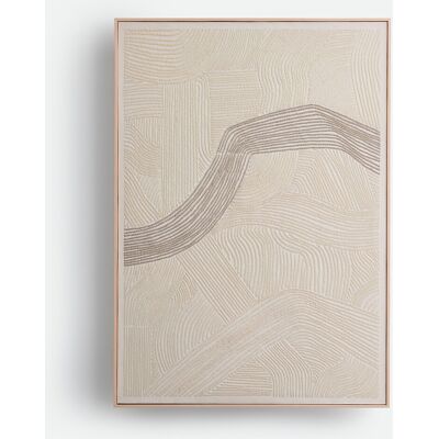 LA REDOUTE INTERIEURS Quadro stampato in 3D, larghezza 85 x altezza 120 cm, DUNA LA REDOUTE INTERIEURS Quadro stampato in 3D, larghezza 85 x altezza 120 cm, DUNA