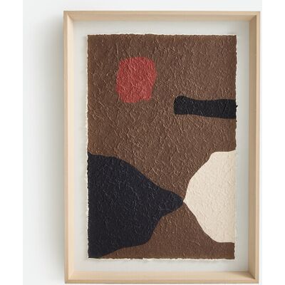 LA REDOUTE INTERIEURS Tela stampata, incorniciata, larghezza 50 x altezza 70 cm, JERAPAH LA REDOUTE INTERIEURS Tela stampata, incorniciata, larghezza 50 x altezza 70 cm, JERAPAH