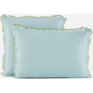 LA REDOUTE INTERIEURS Federa tinta unita in cotone lavato, Scenario LA REDOUTE INTERIEURS Federa tinta unita in cotone lavato, Scenario