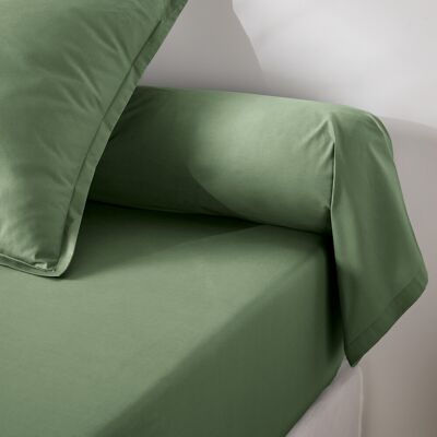 LA REDOUTE INTERIEURS - Scenario - 85 x 185 cm - Verde alloro - neck roll cover LA REDOUTE INTERIEURS - Scenario - 85 x 185 cm - Verde alloro - neck roll cover