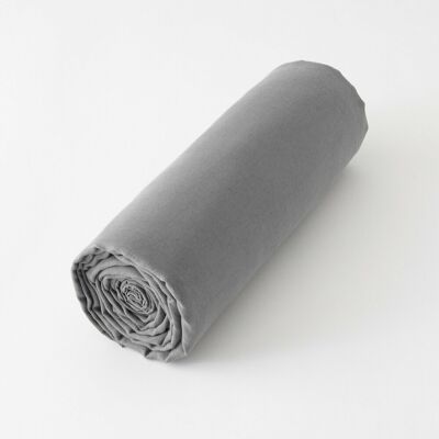 AM.PM - Elina - Grigio Pietra - 160 x 200 cm - Lenzuolo inferiore AM.PM - Elina - Grigio Pietra - 160 x 200 cm - Lenzuolo inferiore