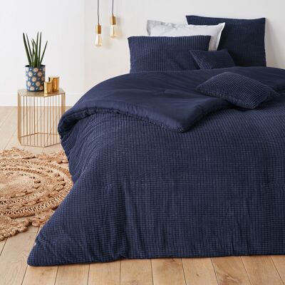 LA REDOUTE INTERIEURS - FLUFFY - Blu - Bedspread LA REDOUTE INTERIEURS - FLUFFY - Blu - Bedspread