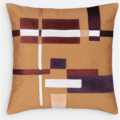 Federa per cuscino Caliste - 45x45cm, La Redoute Intérieurs Multi Federa per cuscino Caliste - 45x45cm, La Redoute Intérieurs Multi