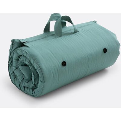 LA REDOUTE INTERIEURS Materasso futon portatile - 70x190cm, Verde, Reversibile LA REDOUTE INTERIEURS Materasso futon portatile - 70x190cm, Verde, Reversibile