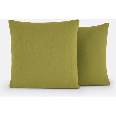 LA REDOUTE INTERIEURS Federa da cuscino per bambini in garza/cotone lavato, Kumco LA REDOUTE INTERIEURS Federa da cuscino per bambini in garza/cotone lavato, Kumco