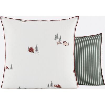 LA REDOUTE INTERIEURS Federe in cotone lavato, Woodhouse LA REDOUTE INTERIEURS Federe in cotone lavato, Woodhouse
