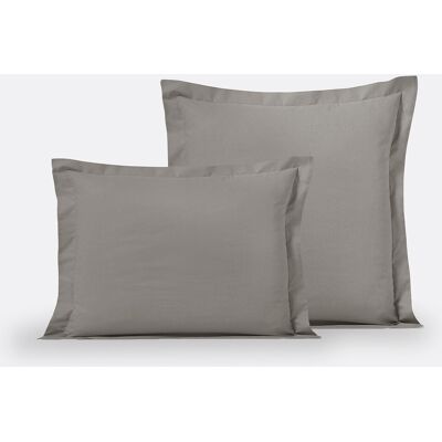 LA REDOUTE INTERIEURS - Scenario - 50 x 70 cm - Grigio - Federa guanciale LA REDOUTE INTERIEURS - Scenario - 50 x 70 cm - Grigio - Federa guanciale
