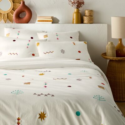 La Redoute Intérieurs - Imani - Crema - 240 x 220 cm - Duvet Cover La Redoute Intérieurs - Imani - Crema - 240 x 220 cm - Duvet Cover