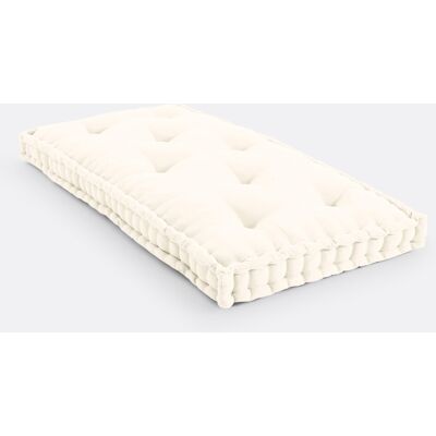 LA REDOUTE INTERIEURS Materasso da pavimento beige - 120x60 cm LA REDOUTE INTERIEURS Materasso da pavimento beige - 120x60 cm