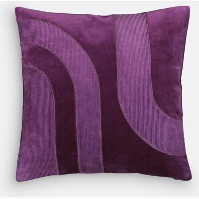 LA REDOUTE INTERIEURS Fodera per cuscino velluto 40x40 cm, Brimo LA REDOUTE INTERIEURS Fodera per cuscino velluto 40x40 cm, Brimo