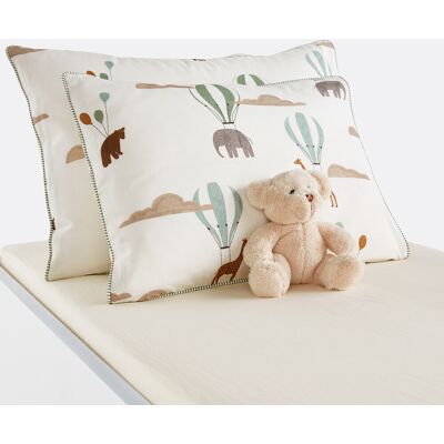 LA REDOUTE INTERIEURS Federa per guanciale bebé 20% cotone riciclato, Aubin LA REDOUTE INTERIEURS Federa per guanciale bebé 20% cotone riciclato, Aubin