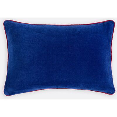 LA REDOUTE INTERIEURS Fodera per cuscino rettangolare bicolore 60x40 cm, velluto, GUSALI LA REDOUTE INTERIEURS Fodera per cuscino rettangolare bicolore 60x40 cm, velluto, GUSALI