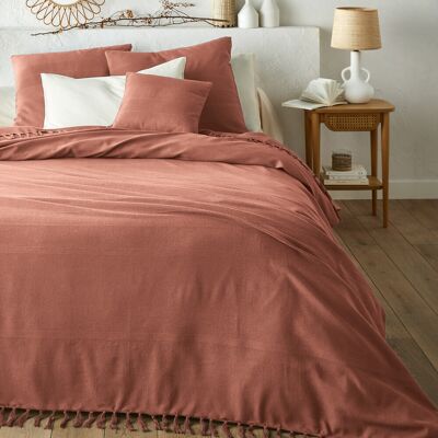 LA REDOUTE INTERIEURS - Nedo - Terracotta - Bed throw LA REDOUTE INTERIEURS - Nedo - Terracotta - Bed throw
