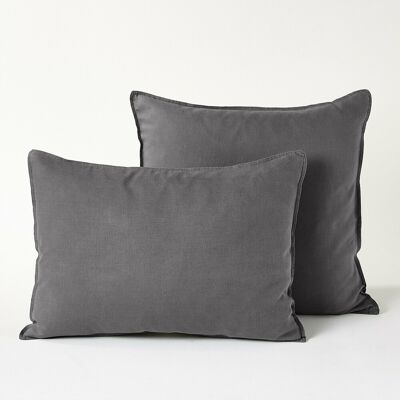 AM.PM - Elina - 65 x 65 cm - Kieselgrau - Pillowcase AM.PM - Elina - 65 x 65 cm - Kieselgrau - Pillowcase