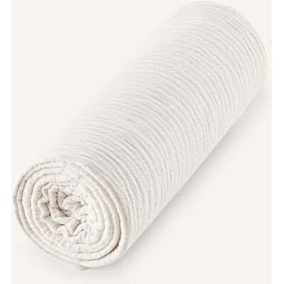 AM.PM - Yafa - Bianco - 90x190 cm - Lenzuolo con angoli AM.PM - Yafa - Bianco - 90x190 cm - Lenzuolo con angoli