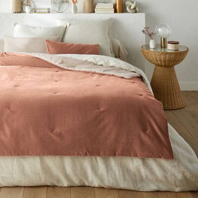 La Redoute Intérieurs - Velvet - Beige - 90 x 190 cm - Coperta La Redoute Intérieurs - Velvet - Beige - 90 x 190 cm - Coperta