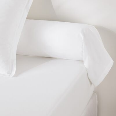 LA REDOUTE INTERIEURS Federa per cuscino in percalle di cotone - 85x185cm - Bianco LA REDOUTE INTERIEURS Federa per cuscino in percalle di cotone - 85x185cm - Bianco