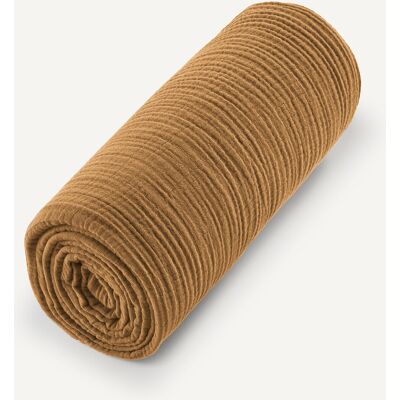AM.PM - Yafa - Bronzo - Garza di cotone biologico - Lenzuolo con angoli AM.PM - Yafa - Bronzo - Garza di cotone biologico - Lenzuolo con angoli
