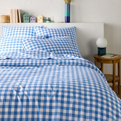 LA REDOUTE INTERIEURS Copripiumone cotone, Veldi bleu LA REDOUTE INTERIEURS Copripiumone cotone, Veldi bleu