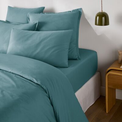 LA REDOUTE INTERIEURS Federa in cotone percalle - Blu LA REDOUTE INTERIEURS Federa in cotone percalle - Blu