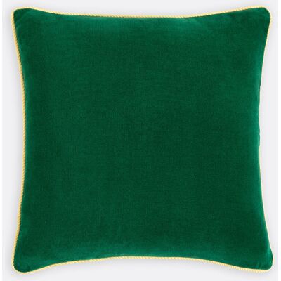LA REDOUTE INTERIEURS Copricuscino quadrato bicolore 50x50 cm, velluto, GUSALI LA REDOUTE INTERIEURS Copricuscino quadrato bicolore 50x50 cm, velluto, GUSALI