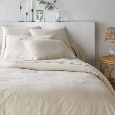 LA REDOUTE INTERIEURS Copripiumone, flanella di cotone chambray, Clara LA REDOUTE INTERIEURS Copripiumone, flanella di cotone chambray, Clara