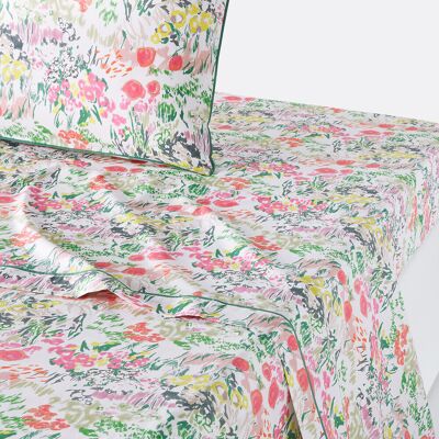 La Redoute Interieurs Lenzuolo in percale di cotone - Fiori selvatici La Redoute Interieurs Lenzuolo in percale di cotone - Fiori selvatici