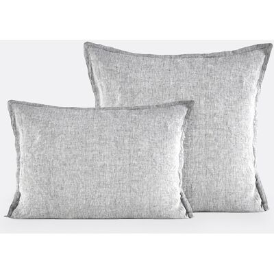 La Redoute Intérieurs - Linot - 80x80 - Grigio - Fodera cuscino La Redoute Intérieurs - Linot - 80x80 - Grigio - Fodera cuscino