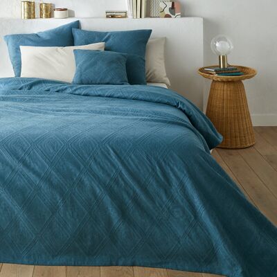 LA REDOUTE INTERIEURS - INDO - Blu - Coperta da letto LA REDOUTE INTERIEURS - INDO - Blu - Coperta da letto