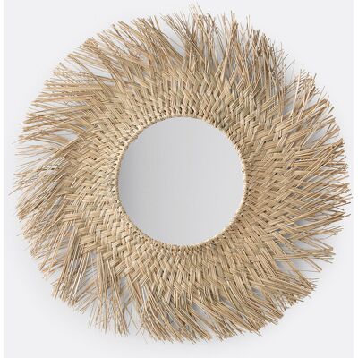 LA REDOUTE INTERIEURS Specchio rotondo forma sole in vimini Ø70 cm, Loully LA REDOUTE INTERIEURS Specchio rotondo forma sole in vimini Ø70 cm, Loully