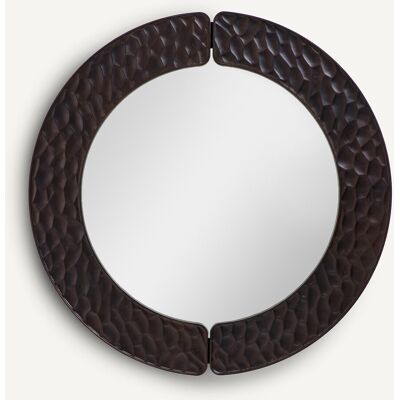 Specchio rotondo relief Kuchim - Arredo casa Specchio rotondo relief Kuchim - Arredo casa